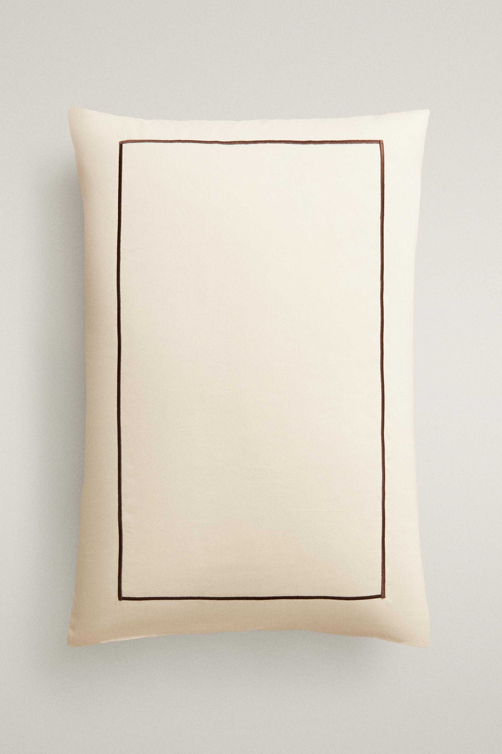 TAIE D’OREILLER SATIN FESTON (400 FILS)